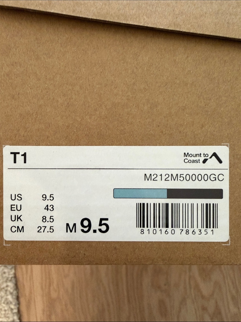 Mount to Coast T1 men’s 9.5 Snow Line BRAND NEW NEVER WORN - Picture 10 of 10